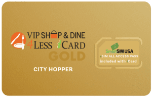 GOLD Attraction Tickets LTD Attractionticketsdirect.com Do Something Different and Play it Forward VIP Shop & Dine 4Less Card