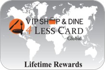 VIP Shop & Dine 4Less Card